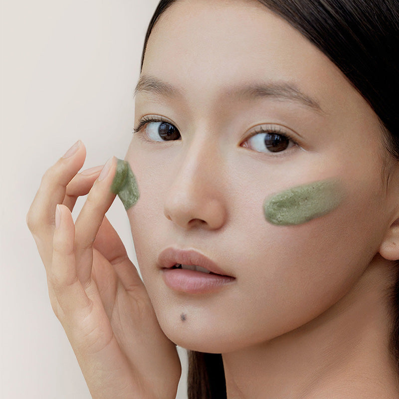 Green Tea + LHA Deep Pore Rice Cake Cleanser