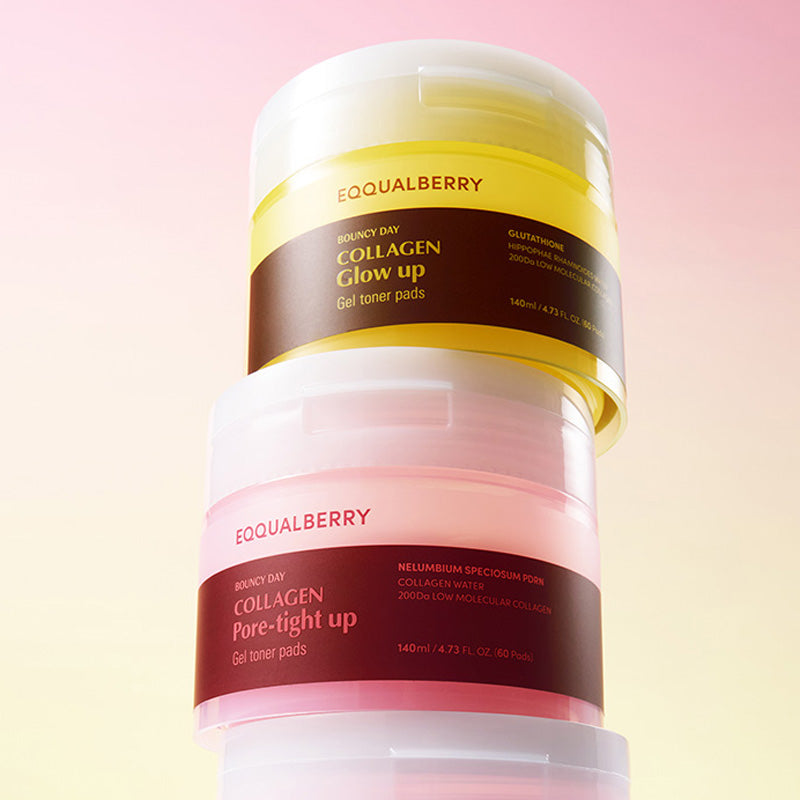 Collagen Glow Up Gel Toner Pads