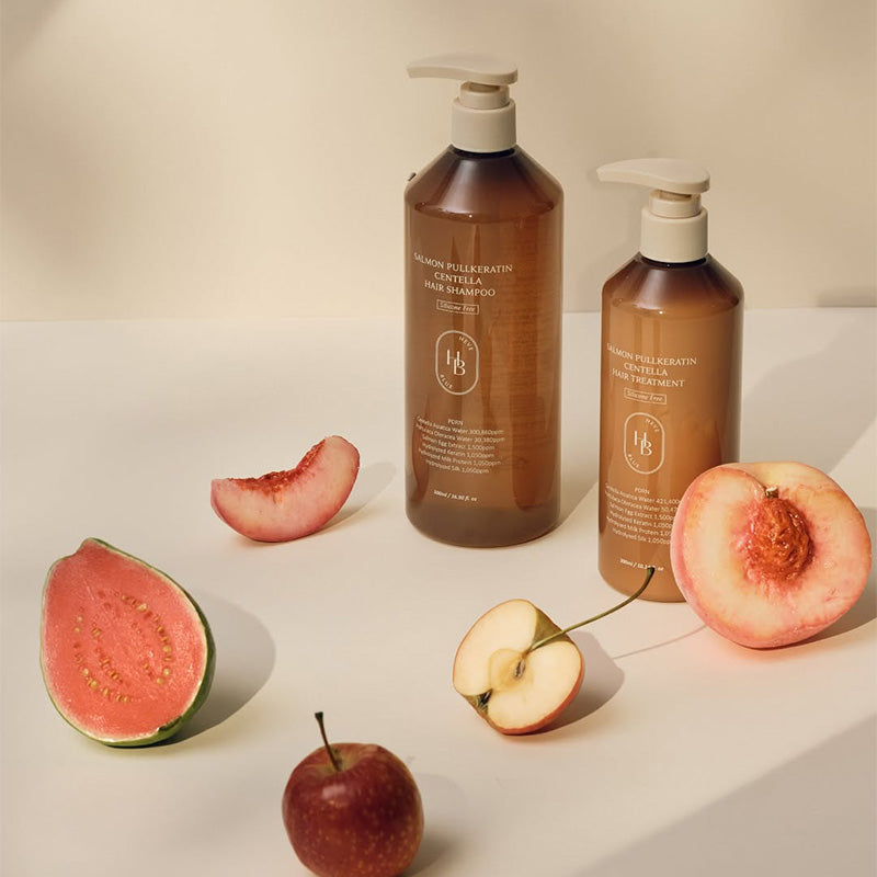 Salmon Pullkeratin Centella Hair Shampoo