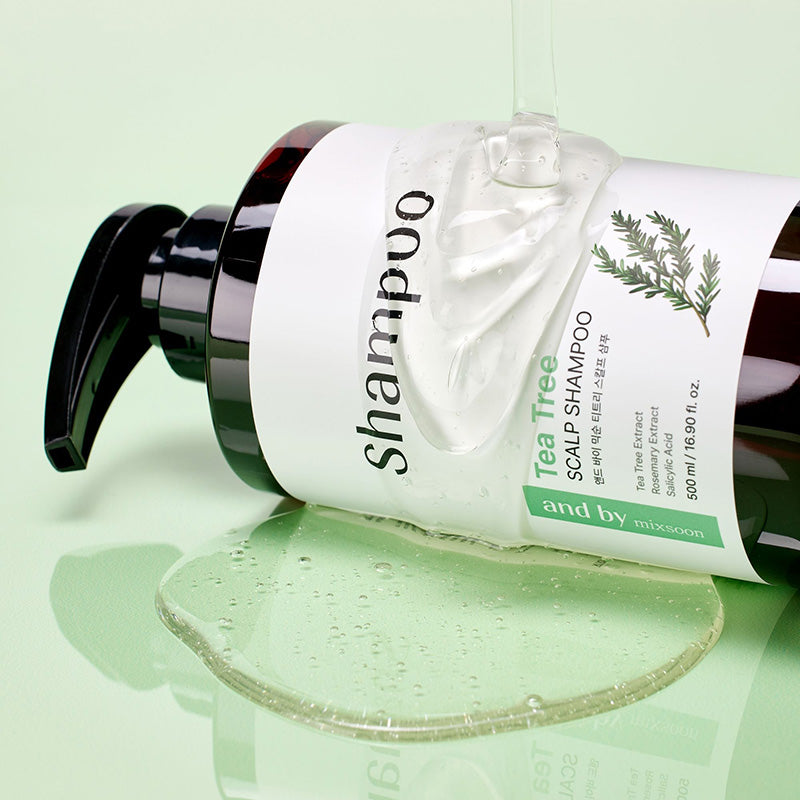 and by mixsoon Tea Tree Scalp Shampoo
