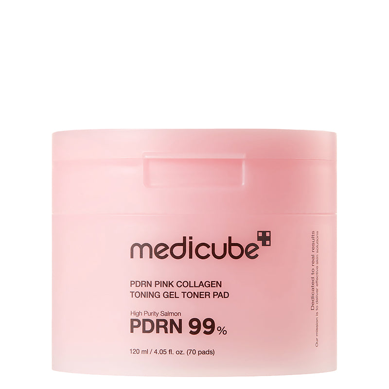 PDRN Pink Collagen Toning Gel Toner Pad