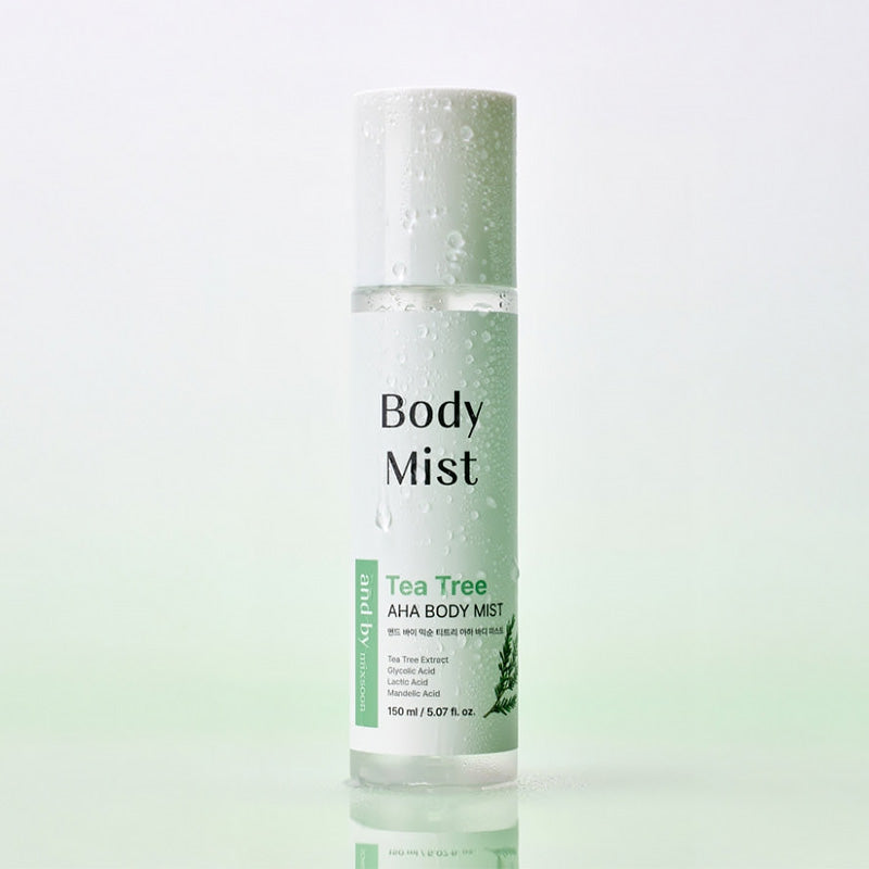 and by mixsoon Tea Tree AHA Body Mist