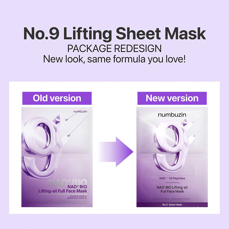 NAD+BIO Lifting-Sil Full Face Mask