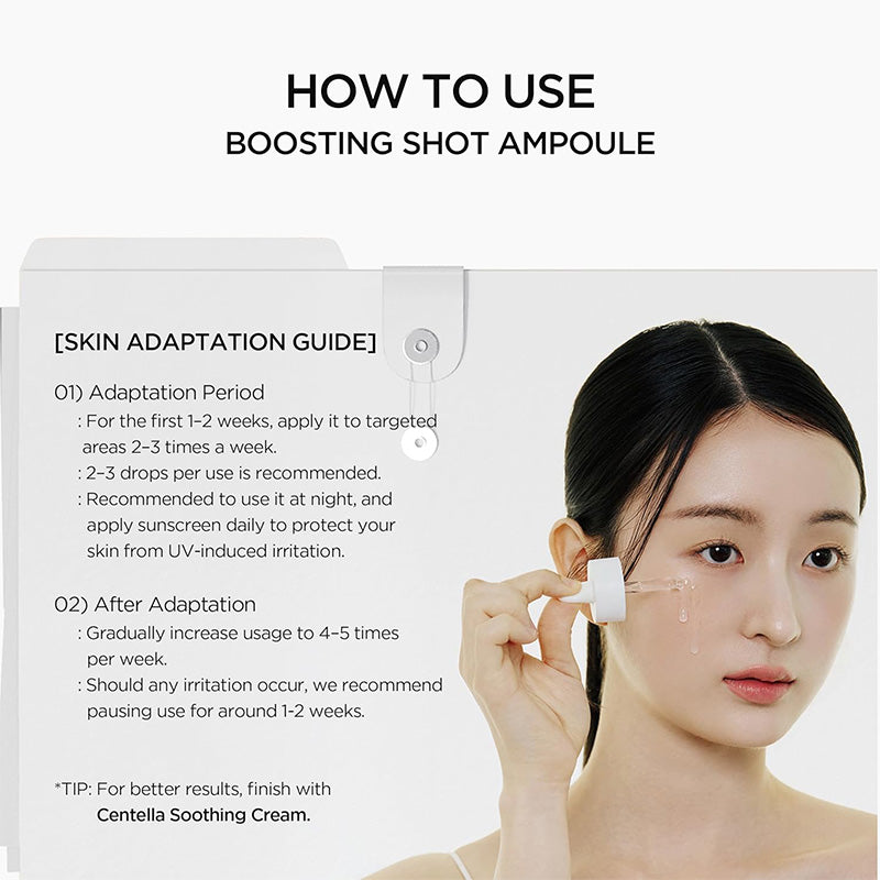 Madagascar Centella Niacinamide 10 Boosting Shot Ampoule